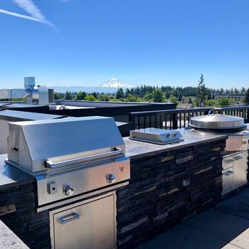 Rooftop kitchen